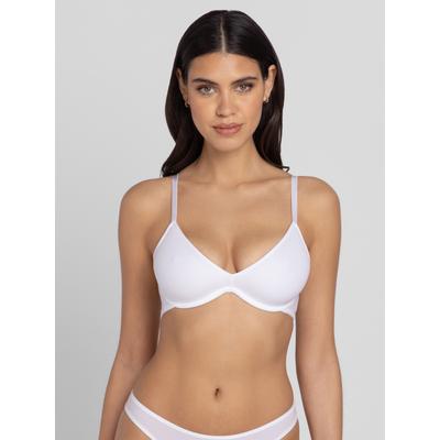 Bügel-BH DORINA "Noa", Damen, Gr. 85, Cup A, weiß, Microtouch, Obermaterial: 76% Polyamid, 24% Elasthan, BHs Bügel-BH, mit vorgeformte Cups, mit Bügeln