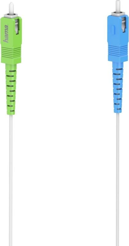 Hama Glasvezelnetwerkkabel SC/APC naar SC/UPC, 10 Gbit/s, 6 meter