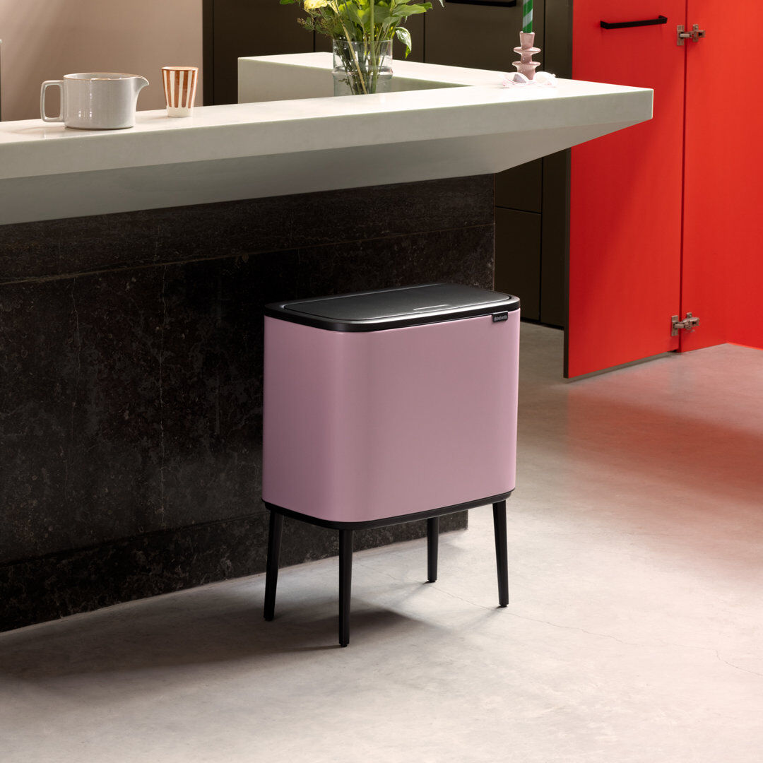 Brabantia Bo Touch Bin Lilac Pink 34 L