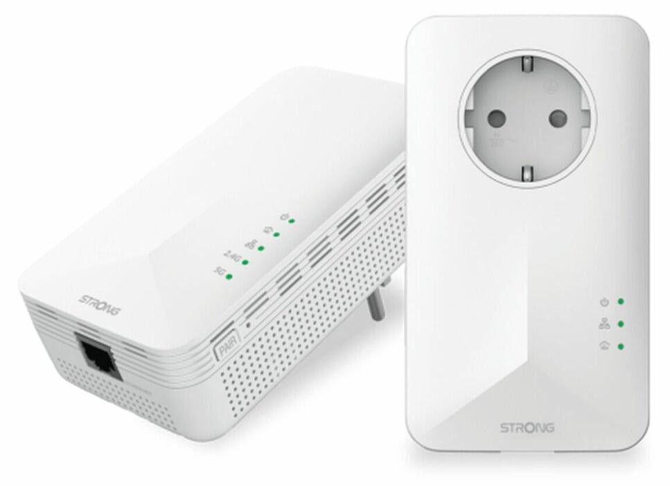 STRONG Powerline-Adapter-Set STRONG Wi-Fi 1000 KIT WFUOEUV2