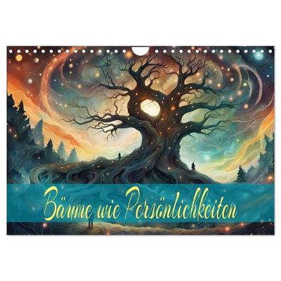 Bäume wie Persönlichkeiten (Wandkalender 2027 DIN A4 quer), CALVENDO Monatskalender
