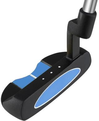 Costway Junior Mallet Putter Individual Gold Club for Kids Ages 11-14-Blue