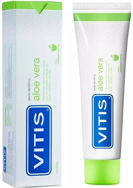 Vitis Pasta de Dentes Aloe Vera 125 ml Maça-Menta