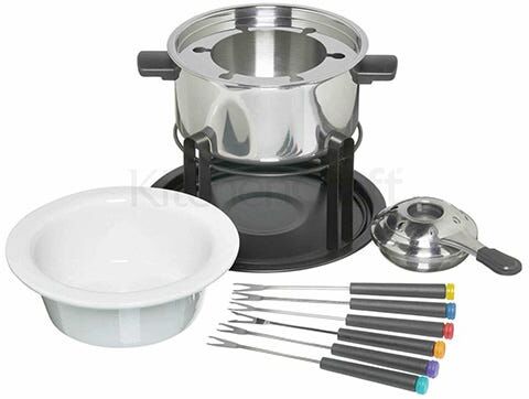 KitchenCraft Deluxe Fondue Set