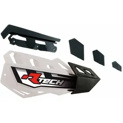 Racetech, Motorrad Zubehör, (Rtech) Ersatzkunststoffe Für Flx / Alu / Atv-Handschutz, Weiss