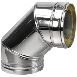 Bertrams Segmentbogen 22SBO90-130 Ø 130 mm, 90Grad, ohne Reinigungsverschluß