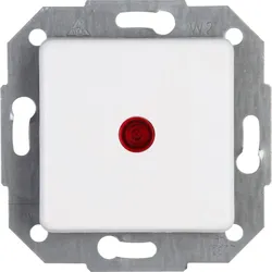 Kopp 614613083 EUROPA - Kontrollschalter, Farbe: arktisweiß