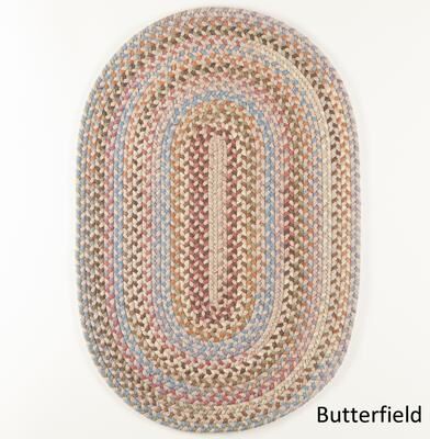 Rhody Rug Lake Braided Wool Area Rug