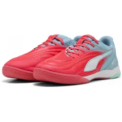 Puma, Unisex, Fussballschuhe, Ibero V (43), Türkis, Rot, Grün, Weiss
