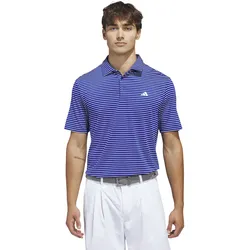adidas Polo Performance Two-Color Stripe, royal/weiß