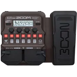 Zoom A1X Four (Looper), Effektgerät, Schwarz