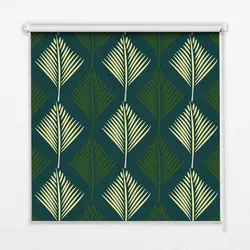 INNENROLLO - Fensterrollo - Rollo - 150x140 cm - Pflanzen