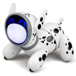 Silverlit YCOO Jiggo – Der interaktive Roboterhund im Dalmatiner-Look