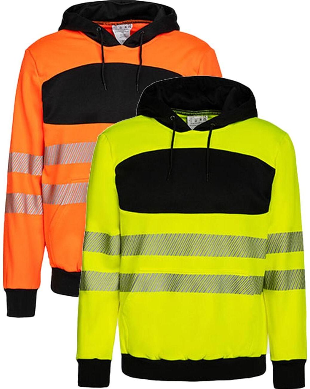 Korntex Kx1002 Sweatshirts & -Jakker Signal Orange / Black 4xl