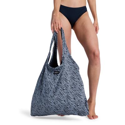 Schultertasche ROXY "Urban Party", Damen, schwarz-weiß (anthrazit), Kunstfaser, Taschen Schultertasche