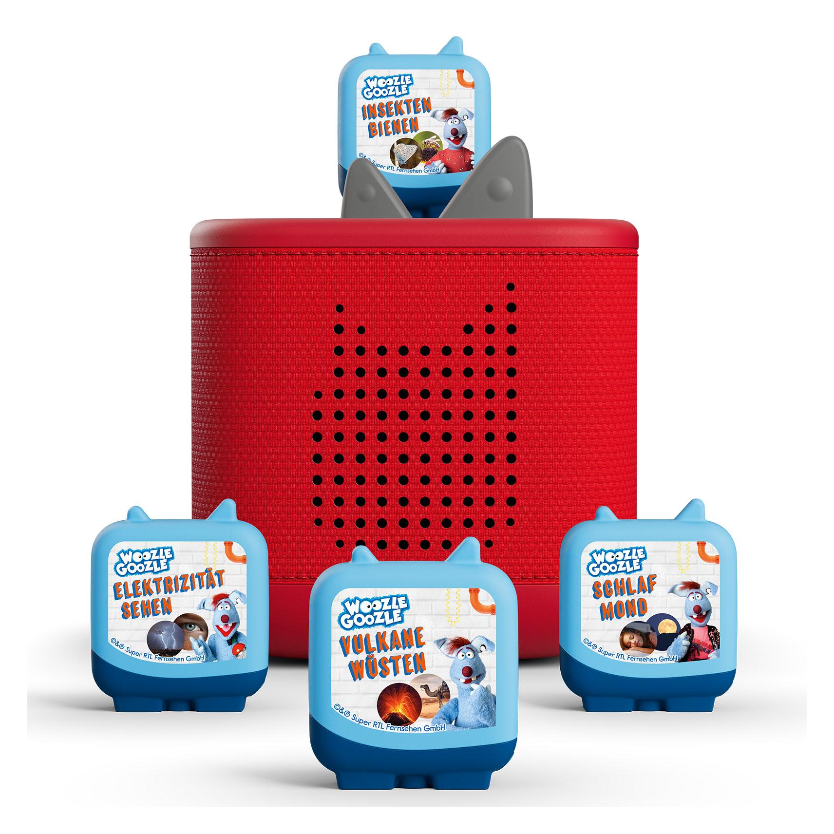 Tonies Audiosystem Hörfigur Clever Tonie Woozle Goozle - 4er Set (Deutsch, 170 min) (11004634)