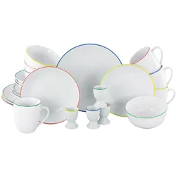 creaTable Kombiservice 24-tlg LUNA COLOR LINE - B/H/T ca. 39.00x33.00x30.50