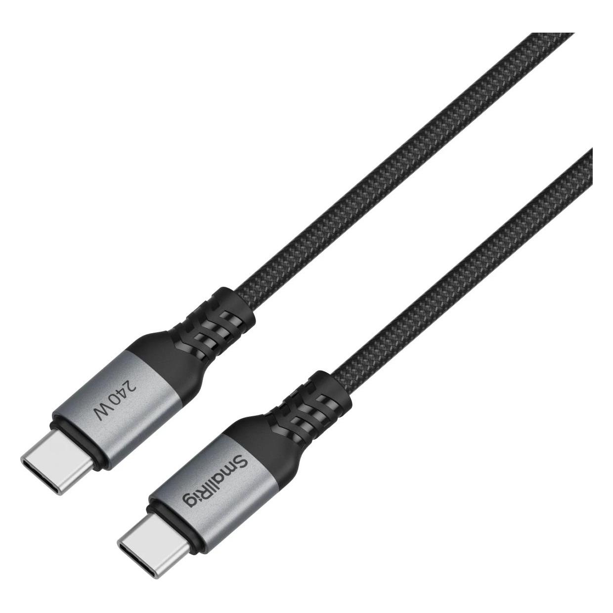 SmallRig 4908 240W USB C Power Cable (1 m, USB 2.0, USB 3.2 Gen 2, 240 W) (4908)