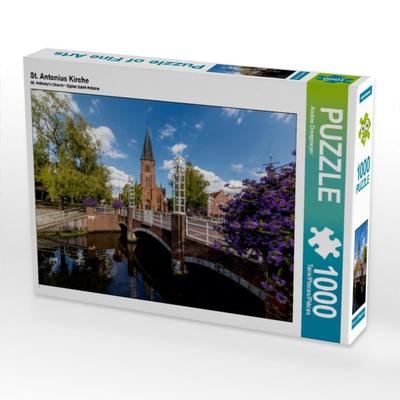 CALVENDO Puzzle St. Antonius Kirche | 1000 Teile Lege-Größe 64x48cm Foto-Puzzle für glückliche Stunden