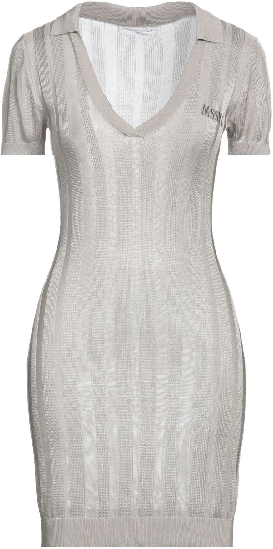 Morgan Stewart Sport Minivestido Mujer Gris perla M,S,XS Mujer
