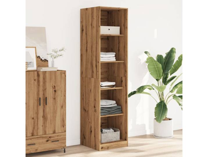vidaXL Schrankmodule Kleiderschrank Artisan-Eiche 50x50x200 cm Holzwerkstoff