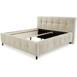 Polsterbett HARPER JACA (LF 180x200 cm) - Bezug: Stoff - LF 180x200 cm