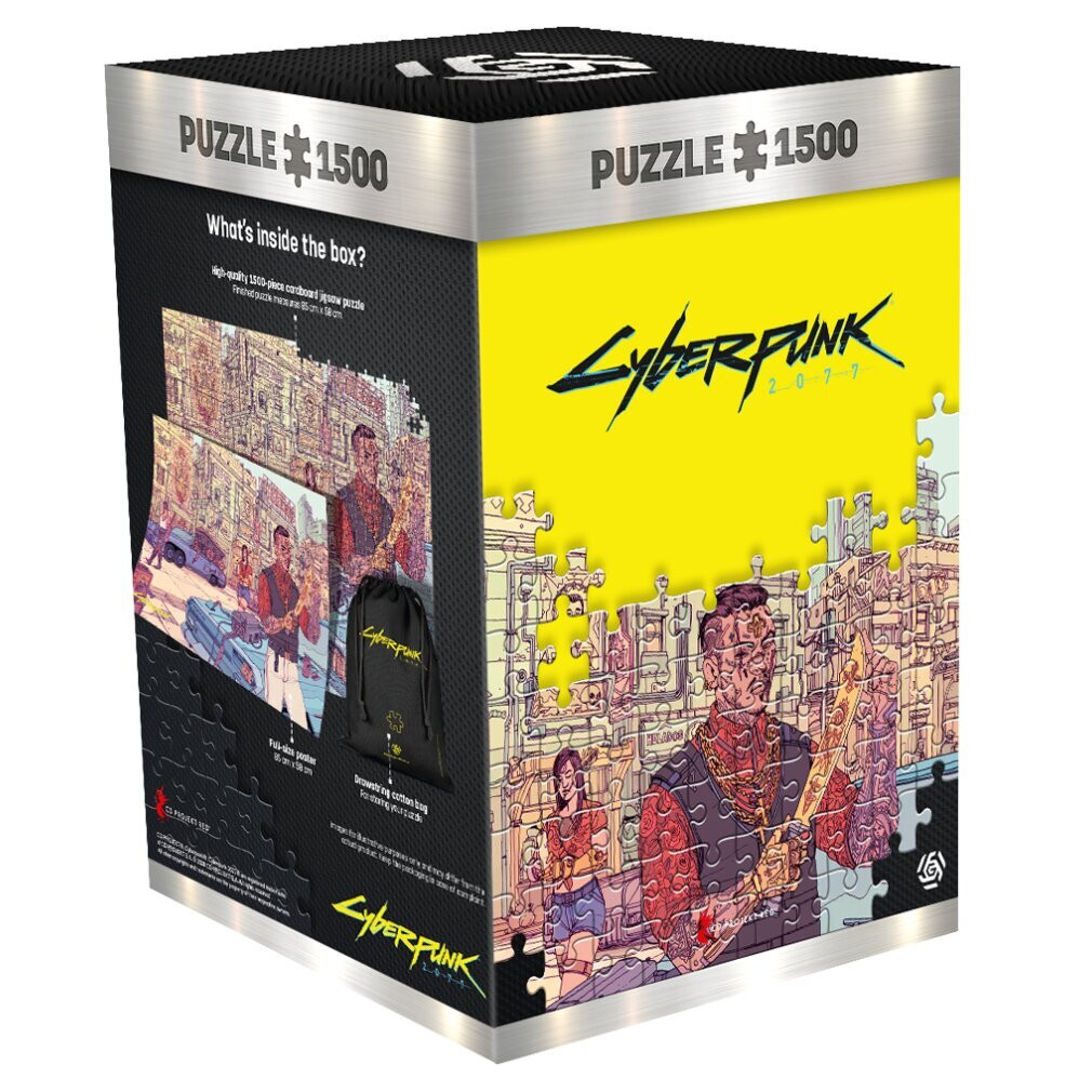 Merc Puzzle Cyberpunk 2077 Valentinos 1500 stukjes
