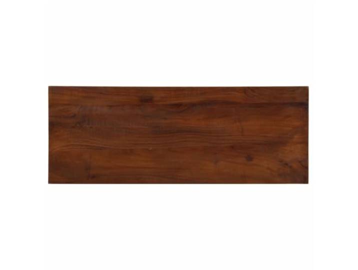 FMPGJLYH Tischplatte, Rechteckig, Recyceltes Massivholz, 90x40x3,8 cm Ideal für Heim & Gewerbe, Robuste Bauweise, Rustikales Design
