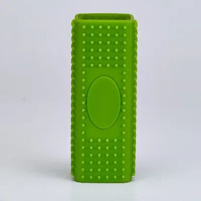 Fusion Finds Silicone Pet Hair Remover Brush For Furniture, Car Interiors, Clothes & Carpets green m
