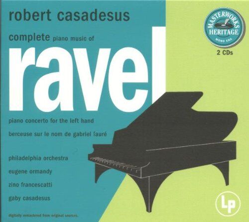 Robert Casadesus - Masterworks Heritage - Robert Casadesus (Das Klavierwerk von Ravel) - Preis vom 09.10.2026 07:28:09 h