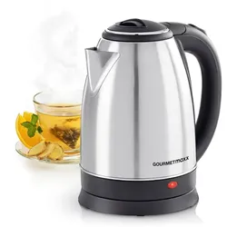 GOURMETmaxx Wasserkocher - 1,8l - Edelstahl