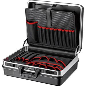 Knipex Werkzeugkoffer 00 21 05 LE, Basic, leer, Kunststoff Klappkoffer, abschließbar