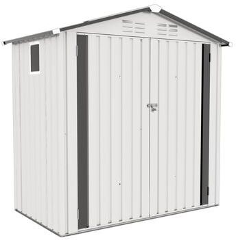 DEVERA 6X3.5FT Metal Storage Shed