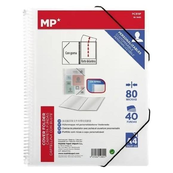 Main paper A4-Spiralordner mit 40 elastischen T-Shirts (A4) (58216296)