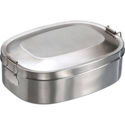 MATO interpräsent Break Brotzeitdose 0.45 l Edelstahl Silber 4174