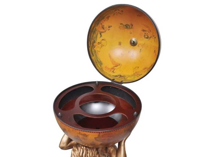 Bar sous forme de globe Atlas 42 x 42 x 85 cm_2 ans garantie_50787