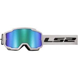 LS2 Crossbrille Charger – Weiß/Iridium
