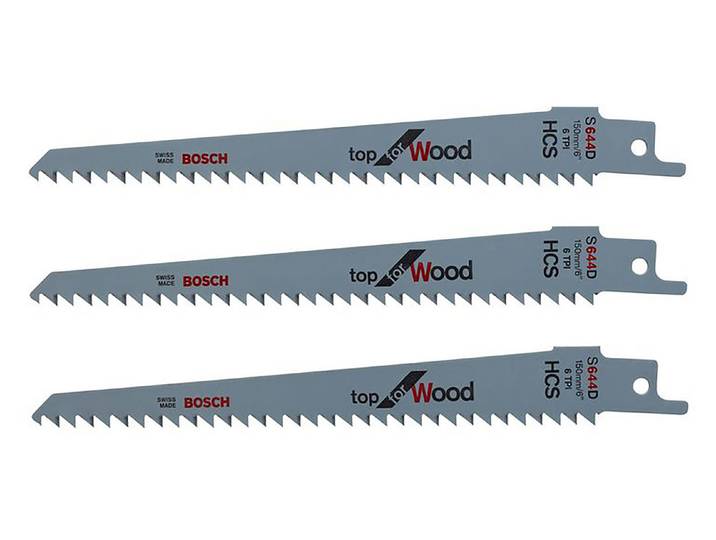Bosch Säbelsägeblatt-Set Keo Wood