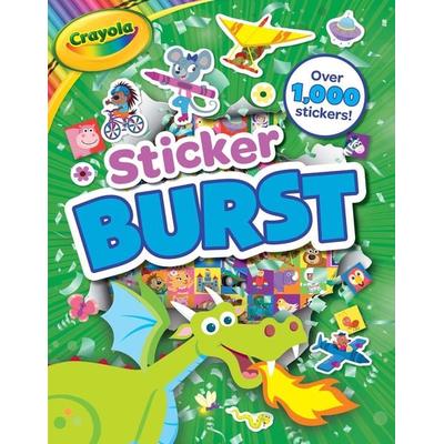 Crayola: Sticker Burst (a Crayola Sticker Activity Book for Kids), Taschenbuch von Buzzpop, Little Bee Books, 978-1-4998-0911-4