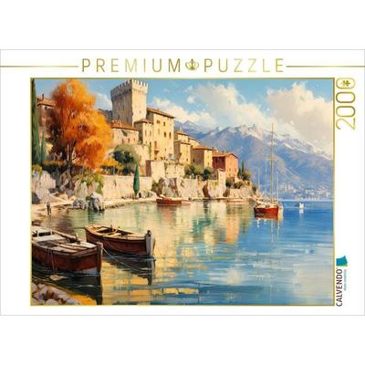 CALVENDO Puzzle Herbstzauber am See | 2000 Teile Lege-Größe 90x67cm Foto-Puzzle für glückliche Stunden, Sonstige von , Calvendo Puzzle