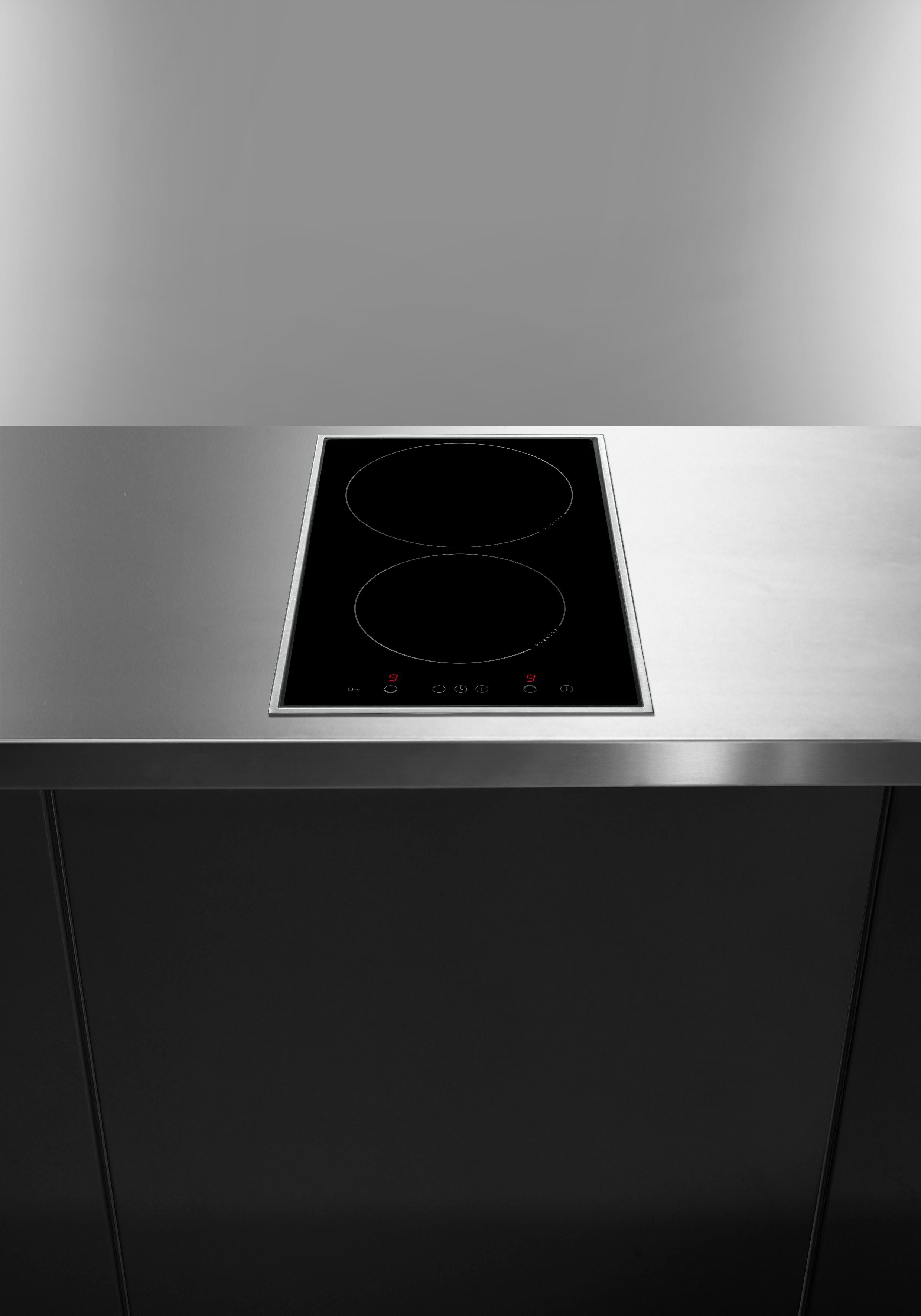AMICA Induktions-Kochfeld "KMI 751 100 E", schwarz, B:30cm H:5,1cm T:50,5cm, Kochfelder, Kompakt, schnell und angenehm im täglichen Gebrauch, Induktions-Kochfeld