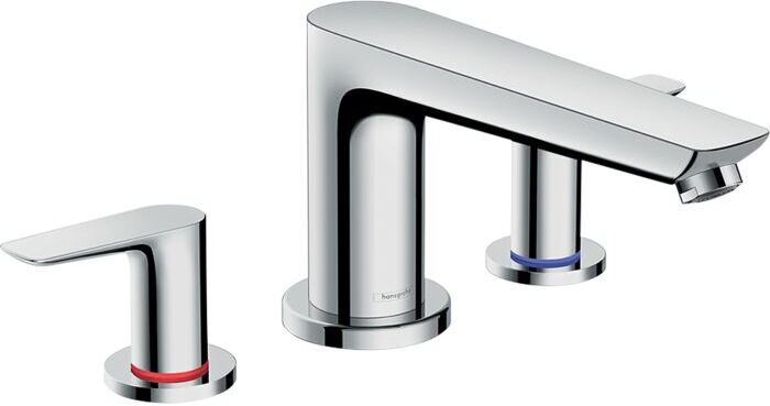 Hansgrohe Talis E Fertigmontageset 71747000 Wannen-3-Loch-Armatur, chrom