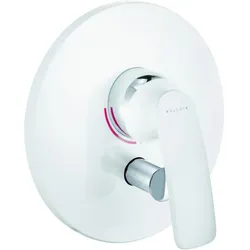 Kludi Balance White Wannenarmatur 526509175 chrom/weiß, Unterputz, Fertigmontageset