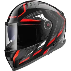 LS2 Integralhelm FF811 Vector II S Schwarz / Rot Alizer