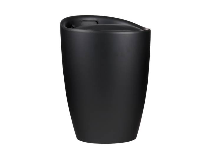 Wenko Badhocker Candy Schwarz 36 x 51 cm ABS Kunststoff