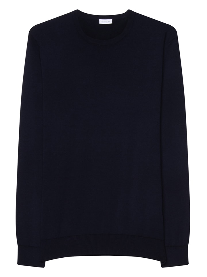 Seidensticker Pullover in Dunkelblau - M