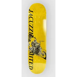 Jacuzzi Unlimited John Dilo Skull Cycle 8.25" Skateboard Deck yellow Gr. Uni