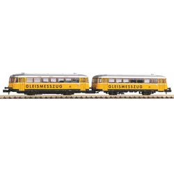PIKO 40254 N Schienenbus mit Steuerwagen "Gleismesszug", DB AG, Ep. V