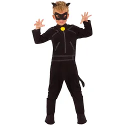 Rubies Classic Costume - Cat Noir (104 cm) (104)