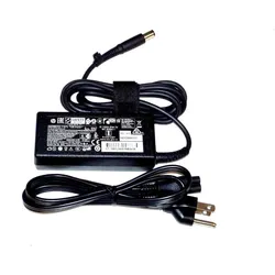 HP Adptr 65W Npfc Smart Rc Liteon (65 W), Notebook Netzteil, Schwarz
